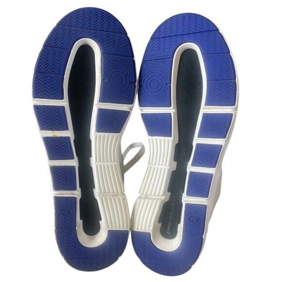 On The Roger Clubhouse White Blue Sand Sneakers Size 7 Tennis Pickleball - Picture 7 of 8